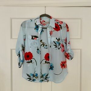 LOFT Ann Taylor Button Up Blouse
